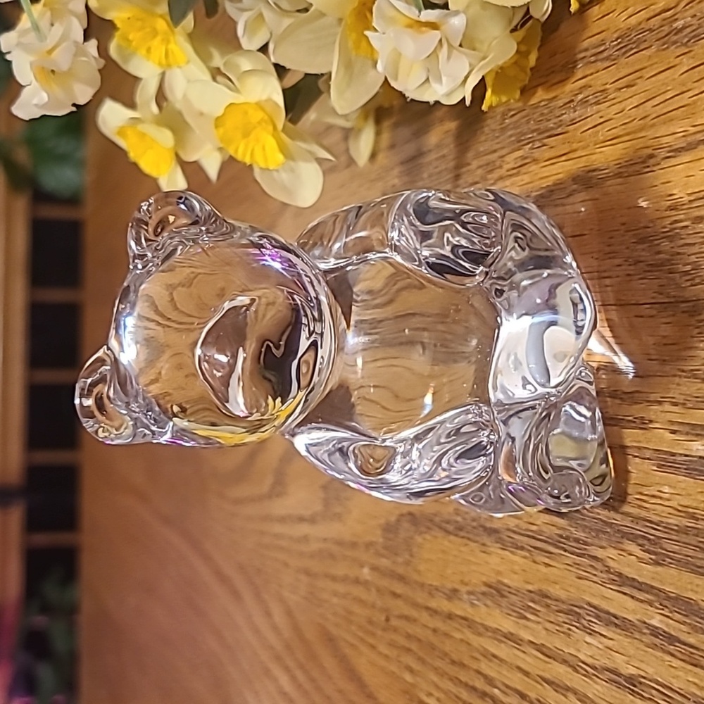 Princess House Crystal Teddy Bear